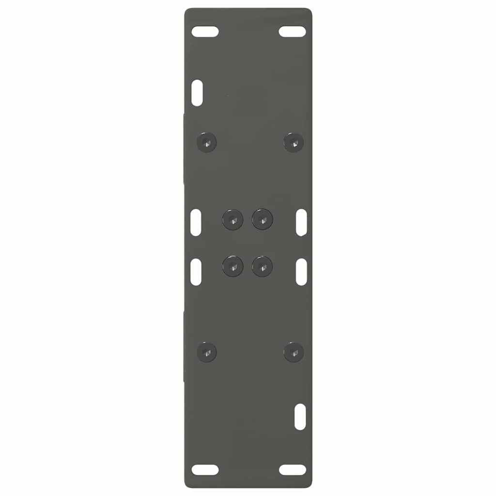 spisebordsben A-formet 2 stk. antracit 60 x (72-73) cm stål