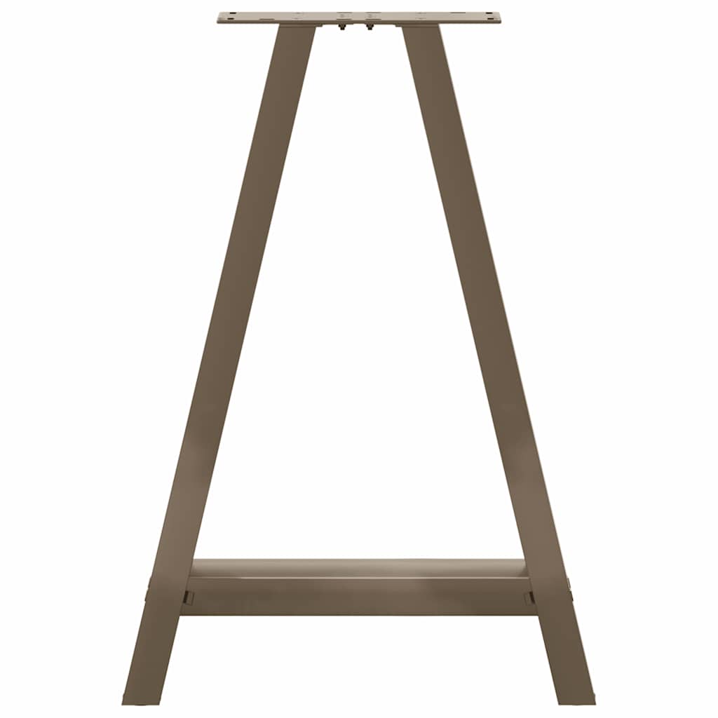sofabordben A-formet 2 stk 60x(72-73) cm stål