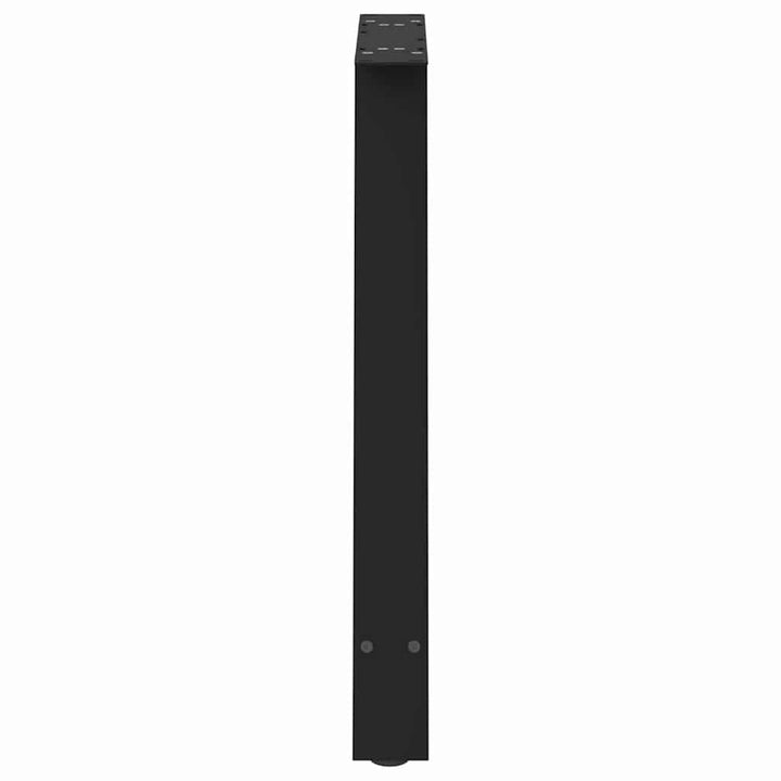 sofabordben A-formet 2 stk 70x(72-73) cm stål sort