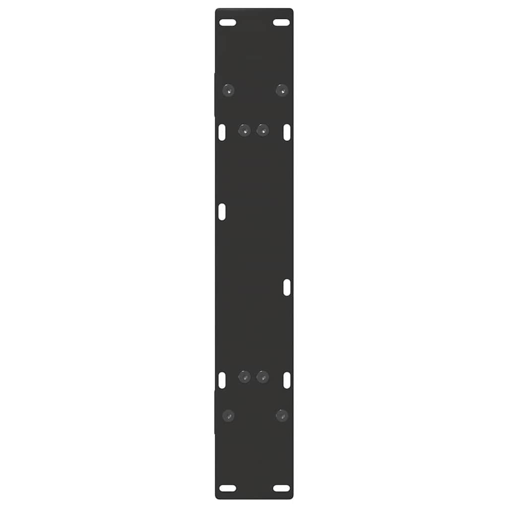 sofabordben A-formet 2 stk 70x(72-73) cm stål sort
