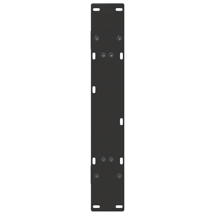sofabordben A-formet 2 stk 70x(72-73) cm stål sort