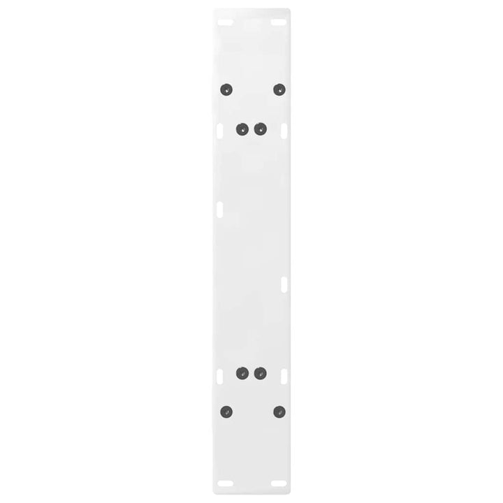 sofabordben A-formet 2 stk 70x(72-73) cm stål hvid