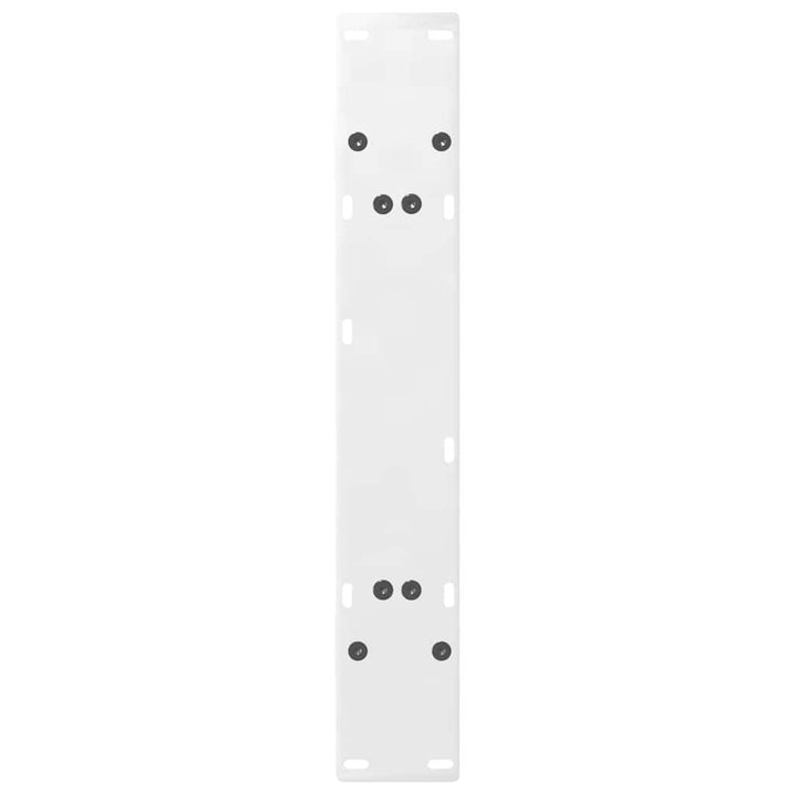 sofabordben A-formet 2 stk 80x(72-73) cm stål hvid