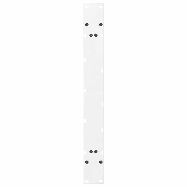 sofabordben A-formet 2 stk 90x(72-73) cm stål hvid