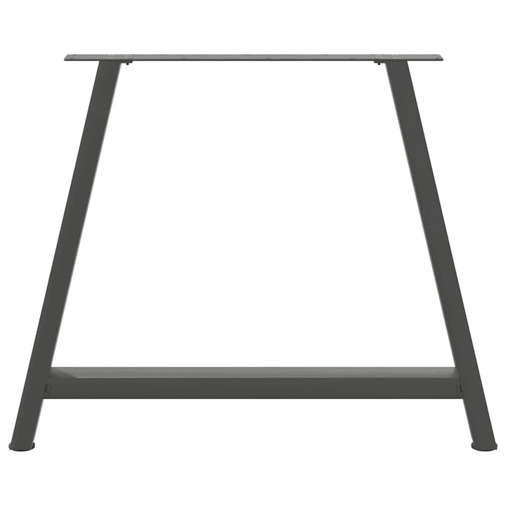 sofabordben A-formet 2 stk 90x(72-73) cm stål antracitgrå