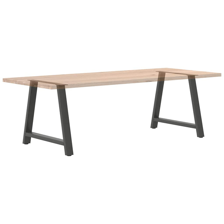 sofabordben A-formet 2 stk 90x(72-73) cm stål antracitgrå