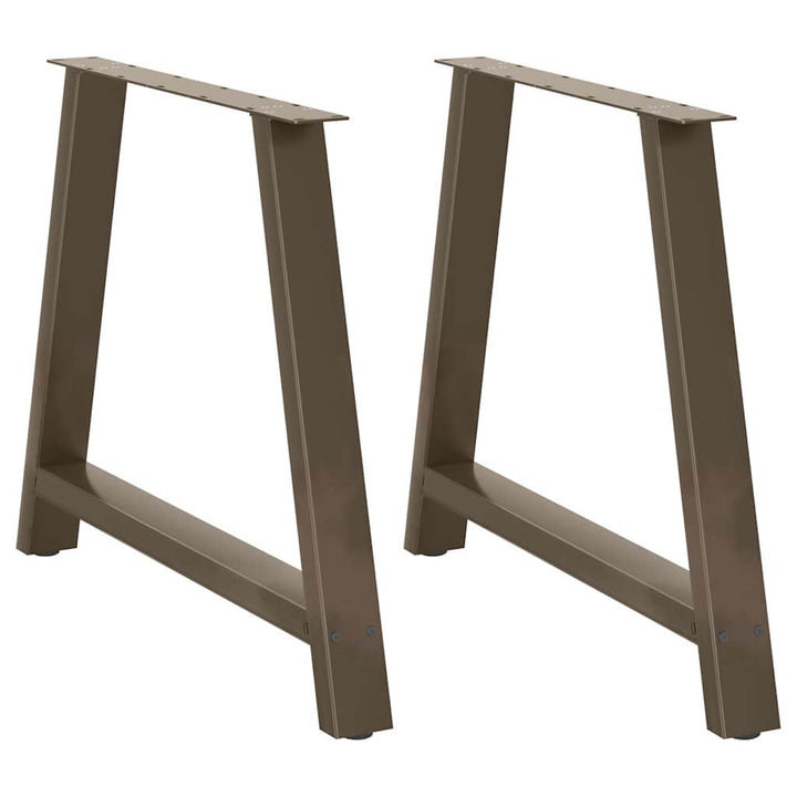 sofabordben A-formet 2 stk 90x(72-73) cm stål
