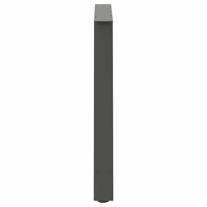 sofabordben A-formet 2 stk 100x(72-73) cm stål antracitgrå