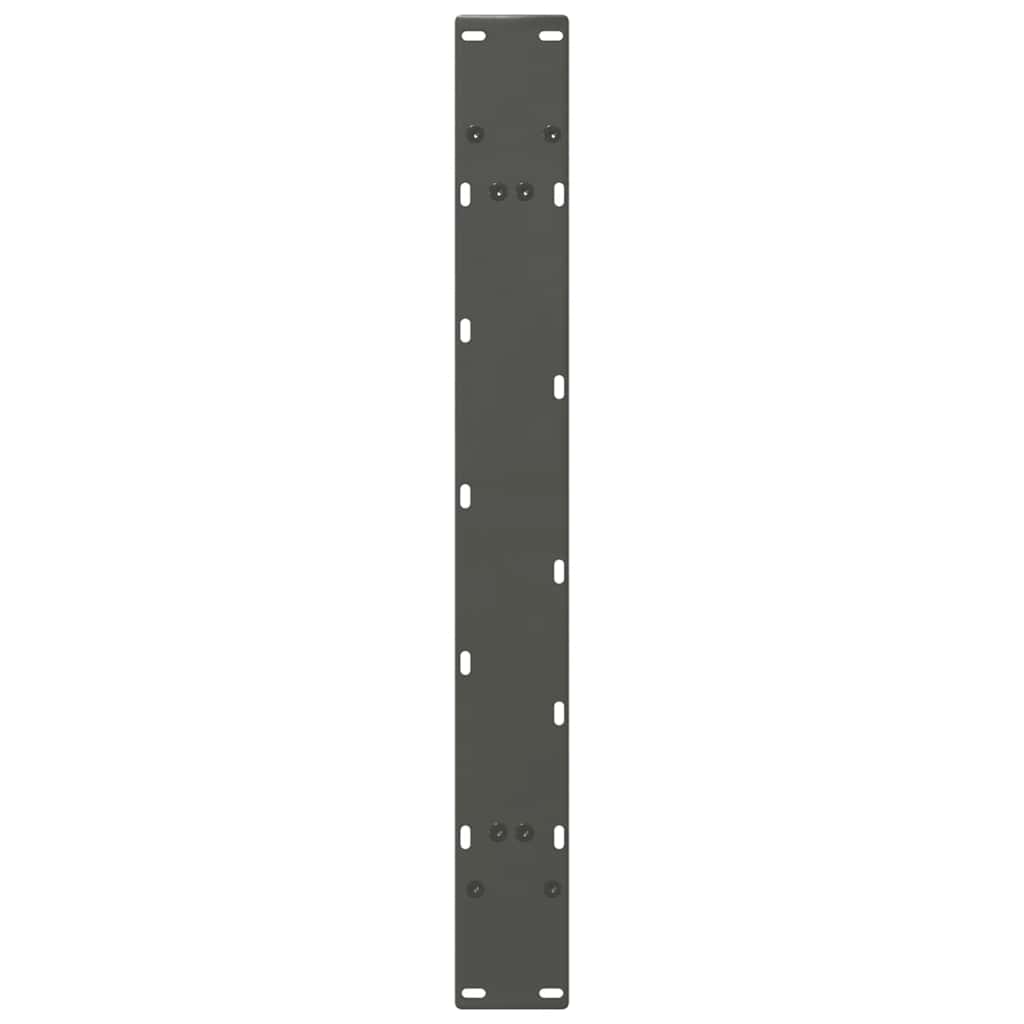 sofabordben A-formet 2 stk 100x(72-73) cm stål antracitgrå