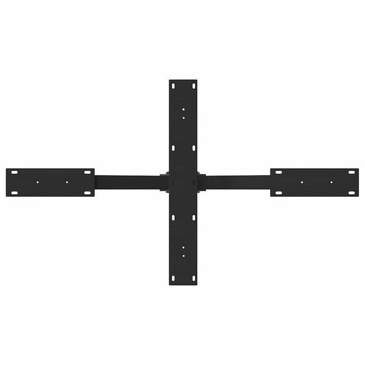 sofabordben edderkopform 98x58x(42-43) cm stål sort
