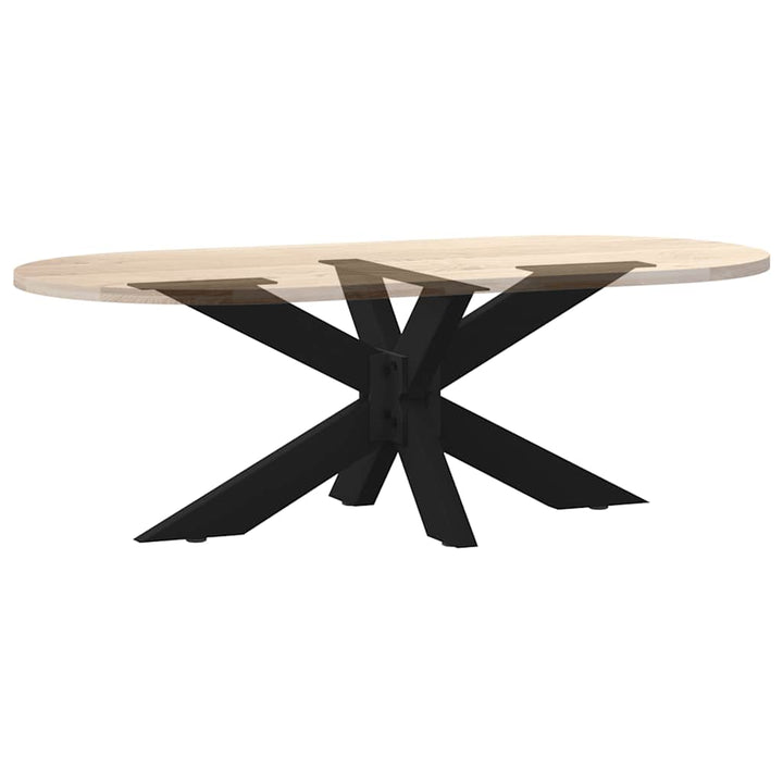 sofabordben edderkopform 98x58x(42-43) cm stål sort