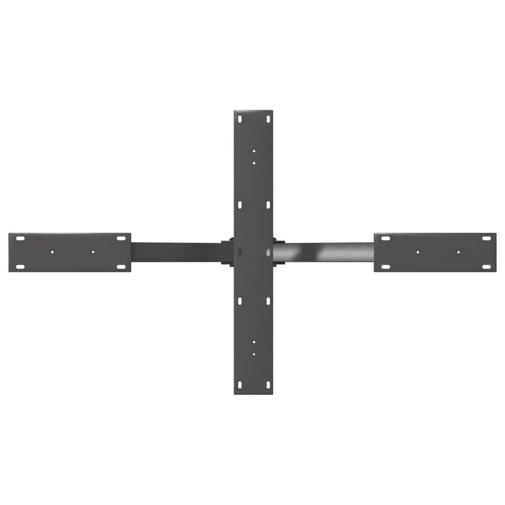 sofabordben edderkopform 98x58x(42-43) cm stål antracitgrå
