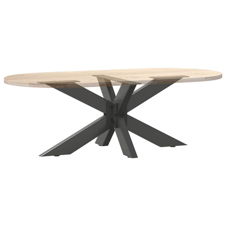 sofabordben edderkopform 98x58x(42-43) cm stål antracitgrå
