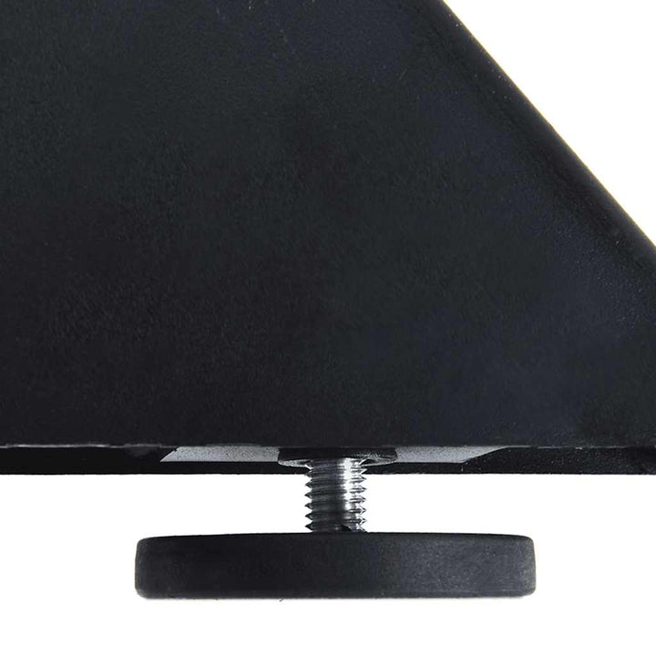 sofabordben edderkopform 98x58x(42-43) cm stål antracitgrå