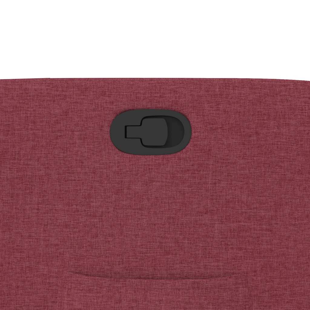 lænestol stof vinrød