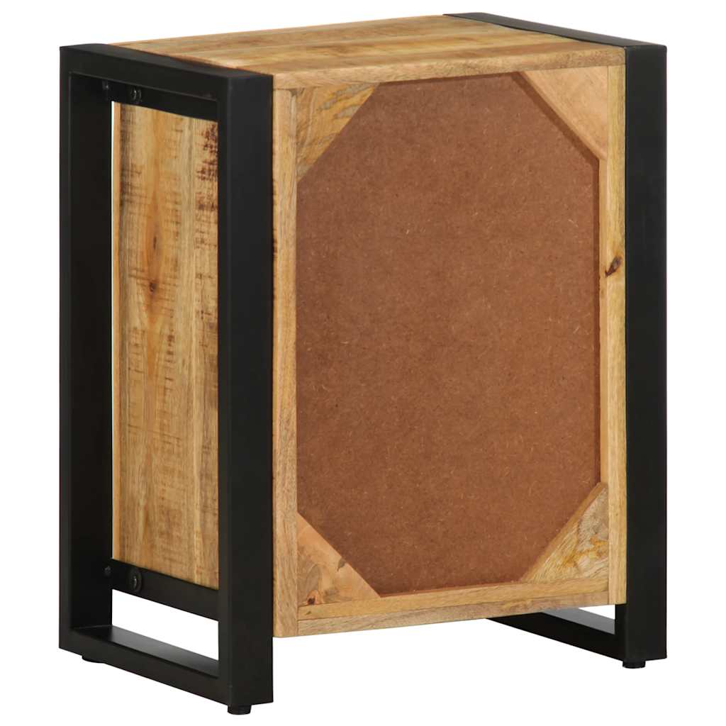 sengeskab 40x30x50 cm massivt ru mangotræ