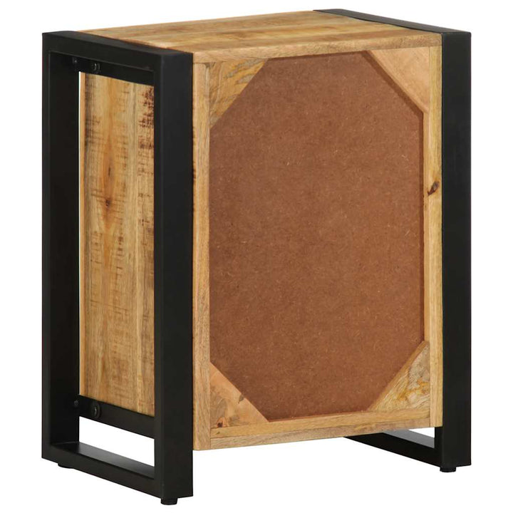 sengeskab 40x30x50 cm massivt ru mangotræ