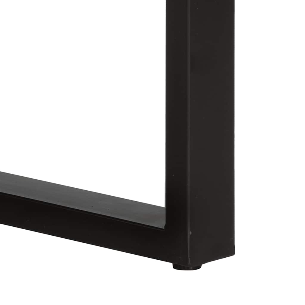 konsolskab 90x35x75 cm massivt ru mangotræ