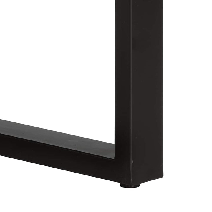 konsolskab 90x35x75 cm massivt ru mangotræ