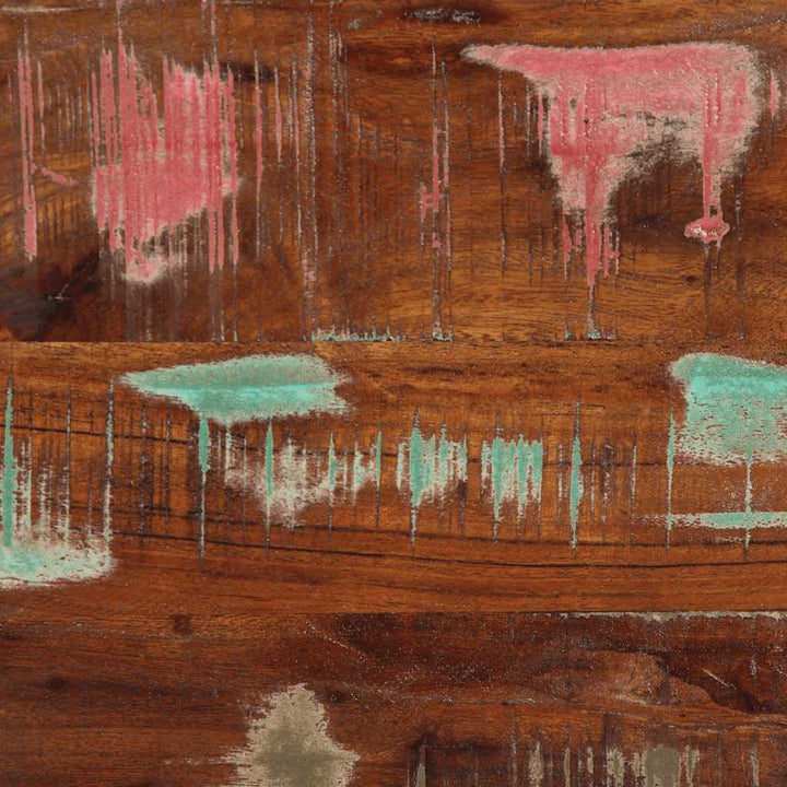 badeværelsesskab 40x30x90 cm massivt genbrugstræ