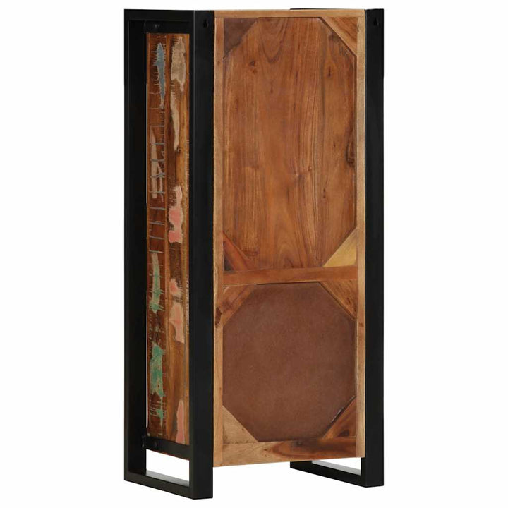 badeværelsesskab 40x30x90 cm massivt genbrugstræ