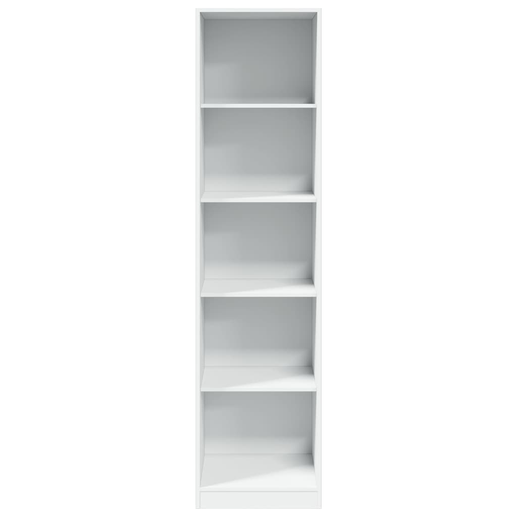 klædeskab 50x50x200 cm konstrueret træ hvid