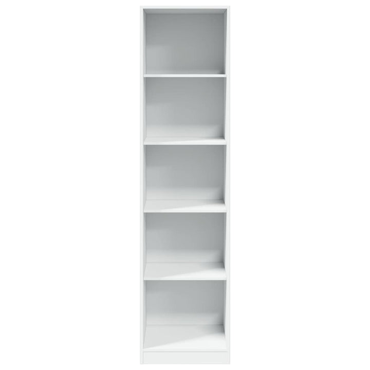 klædeskab 50x50x200 cm konstrueret træ hvid