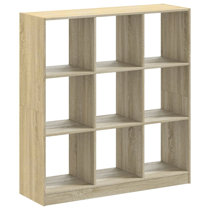 bogreol 102x32x108 cm konstrueret træ sonoma-eg