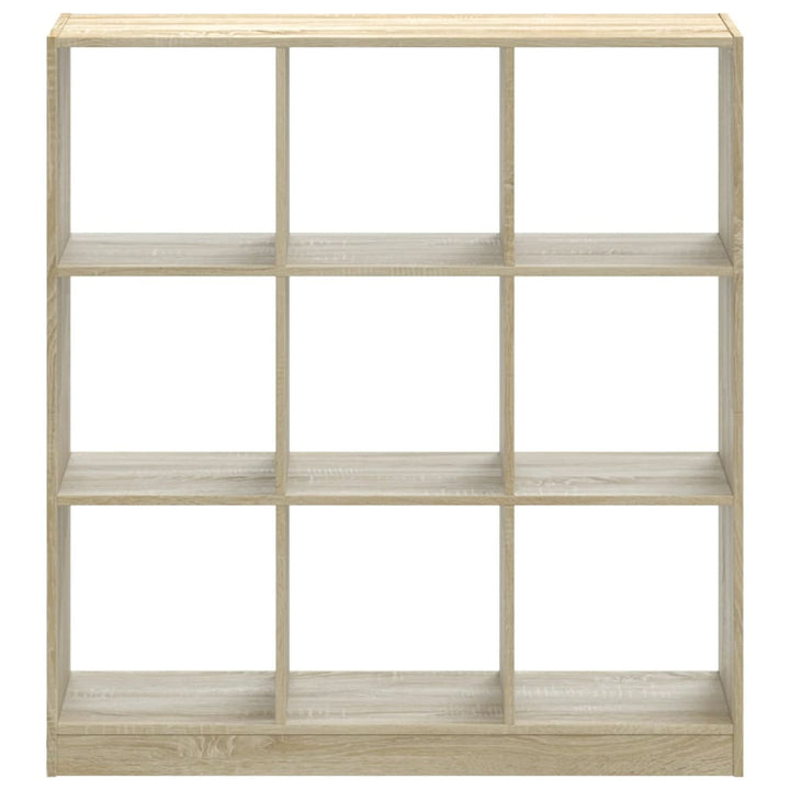 bogreol 102x32x108 cm konstrueret træ sonoma-eg
