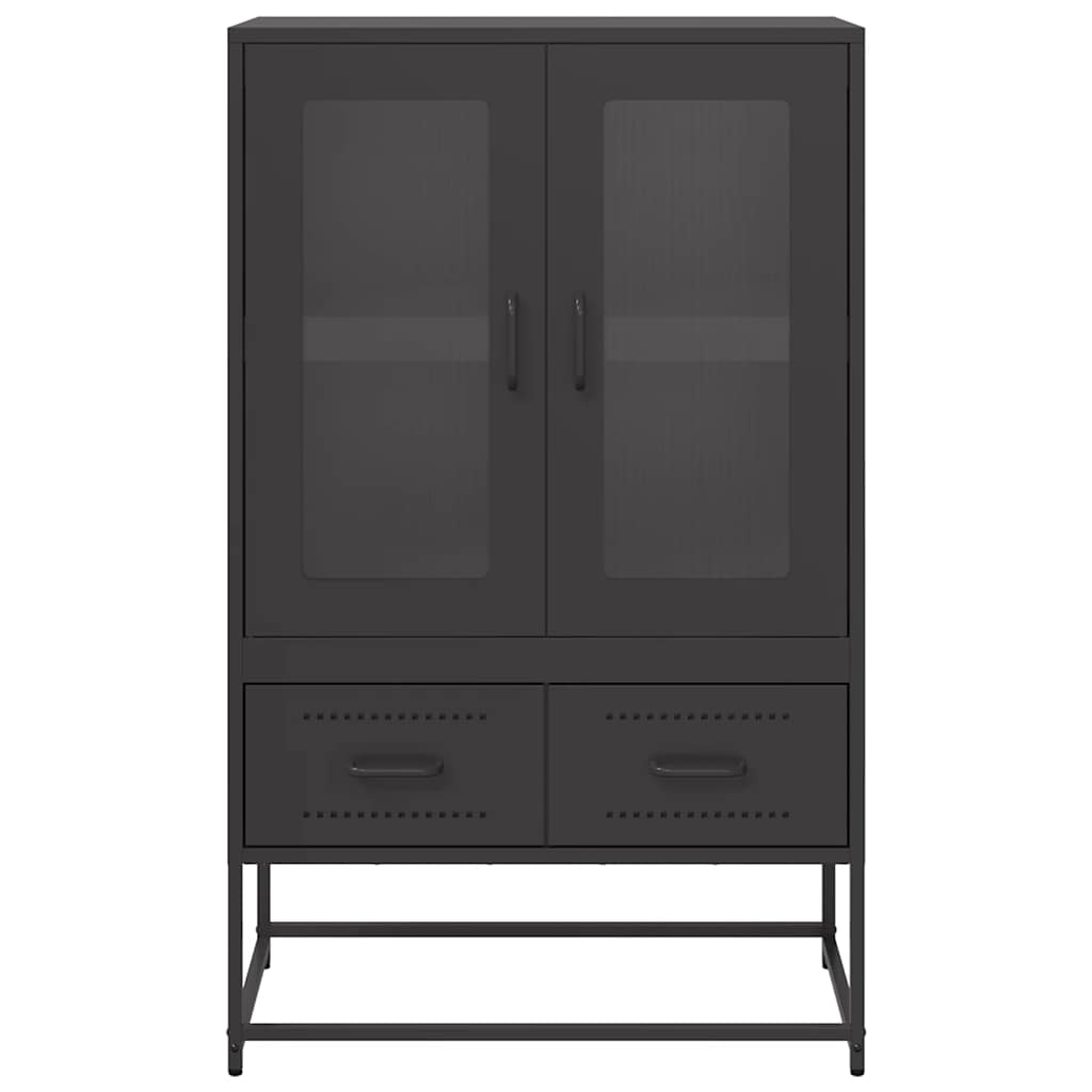 skab 68x39x111,5 cm stål sort