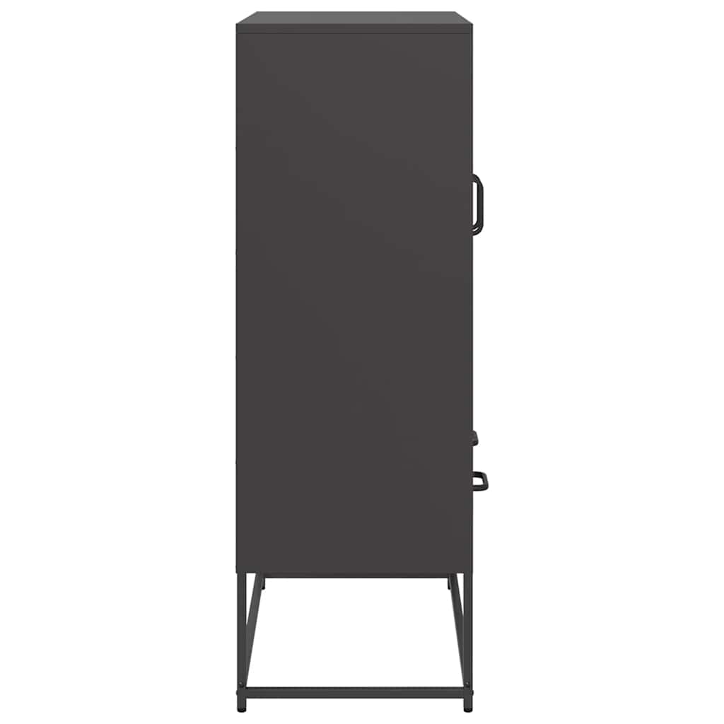 skab 68x39x111,5 cm stål sort