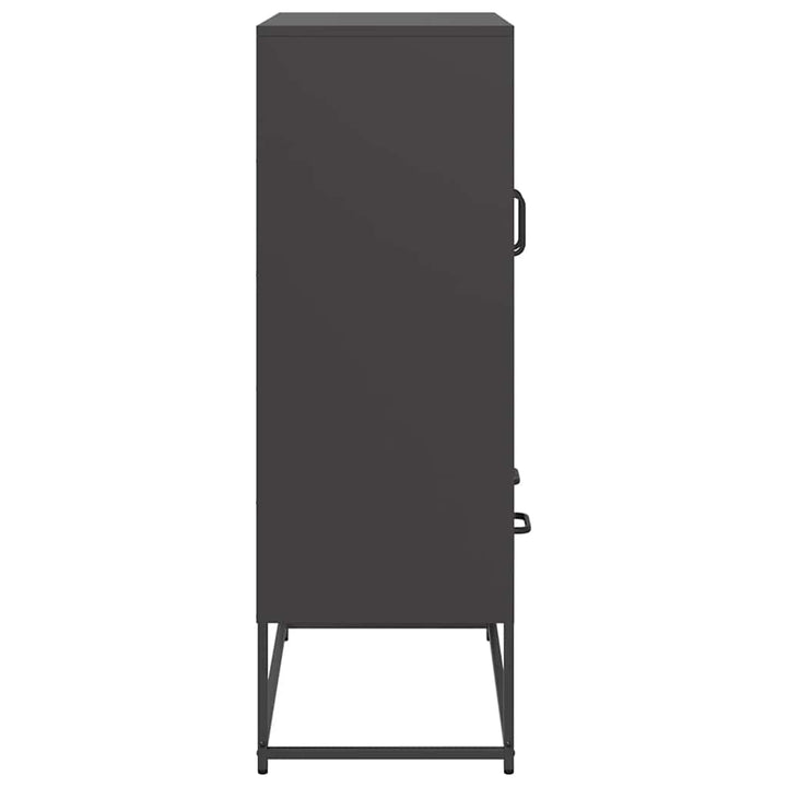 skab 68x39x111,5 cm stål sort