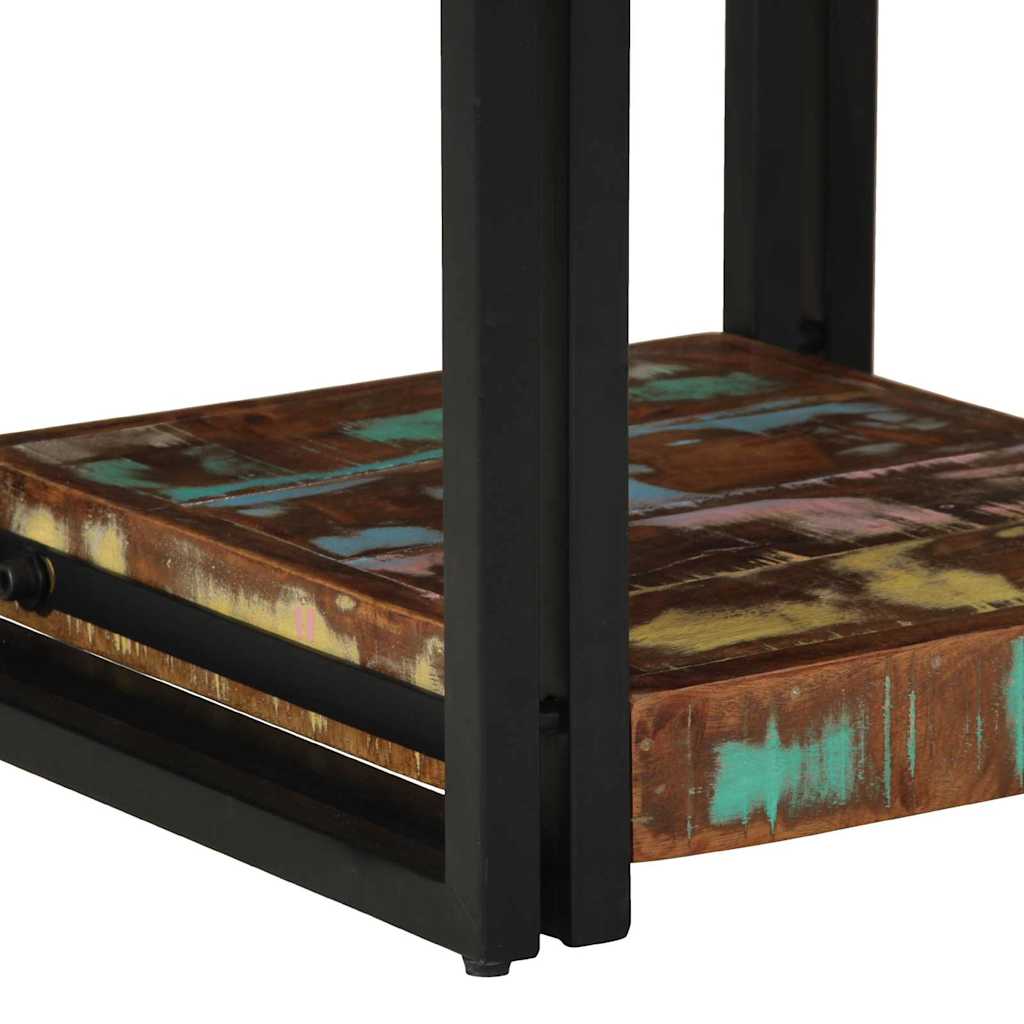Natskab 2 pcs Flerfarvet 40 x 40 x 50 cm Massivt genanvendt træ