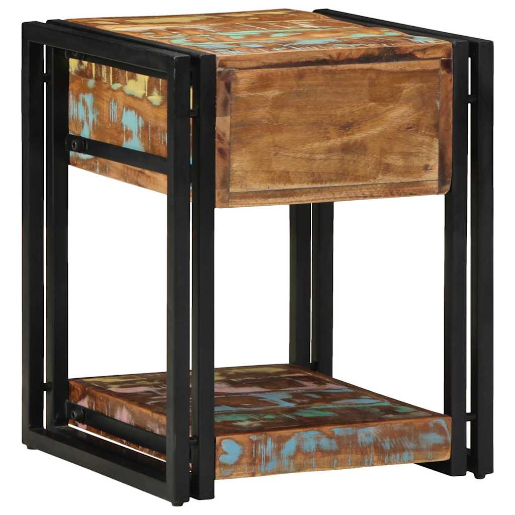Natskab 2 pcs Flerfarvet 40 x 40 x 50 cm Massivt genanvendt træ