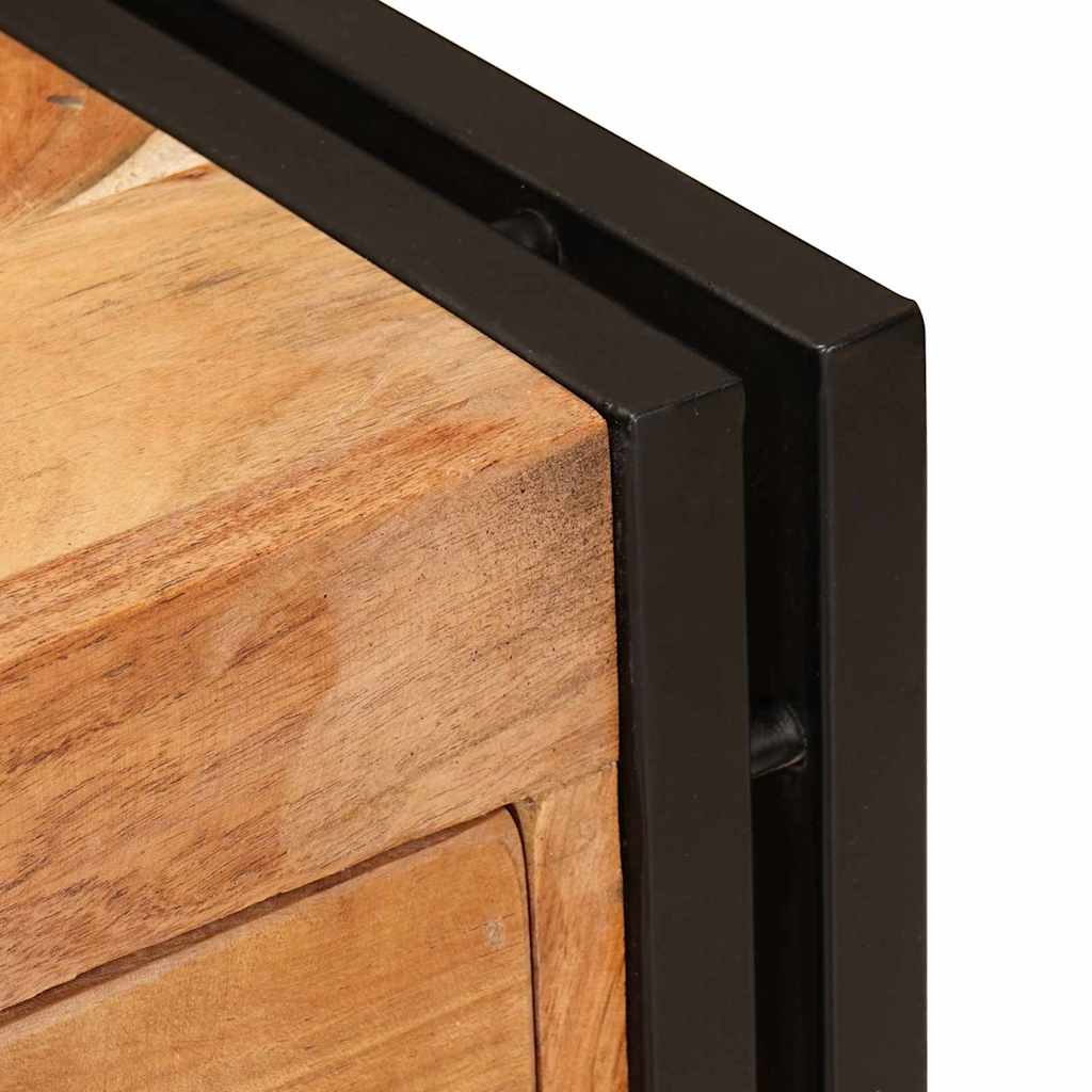 Sideboard med skuffe Brun 66 x 33 x 70 cm Massivt akacietræ