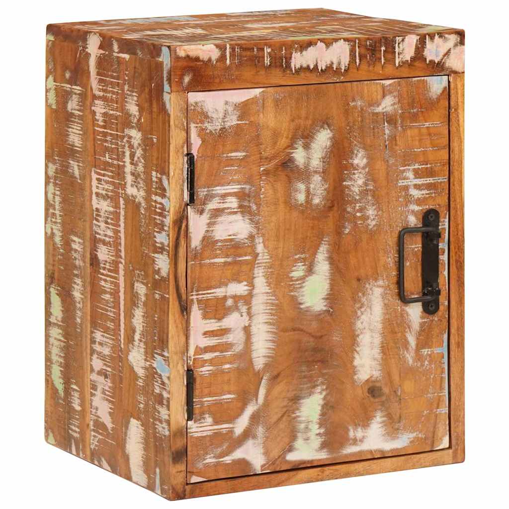 Sengebord 2 pcs Brun 35 x 33 x 48 cm Solid Genbrugs Wood