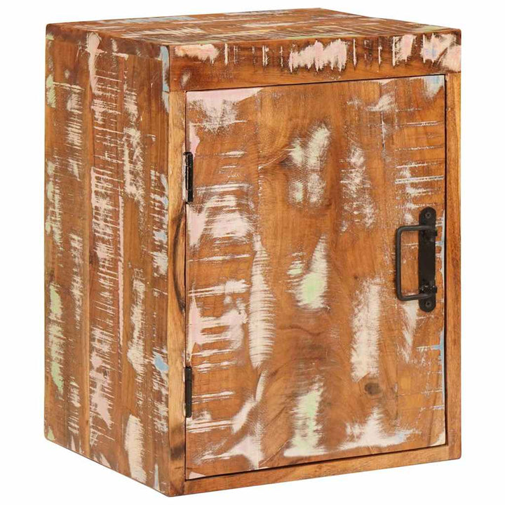 Sengebord 2 pcs Brun 35 x 33 x 48 cm Solid Genbrugs Wood