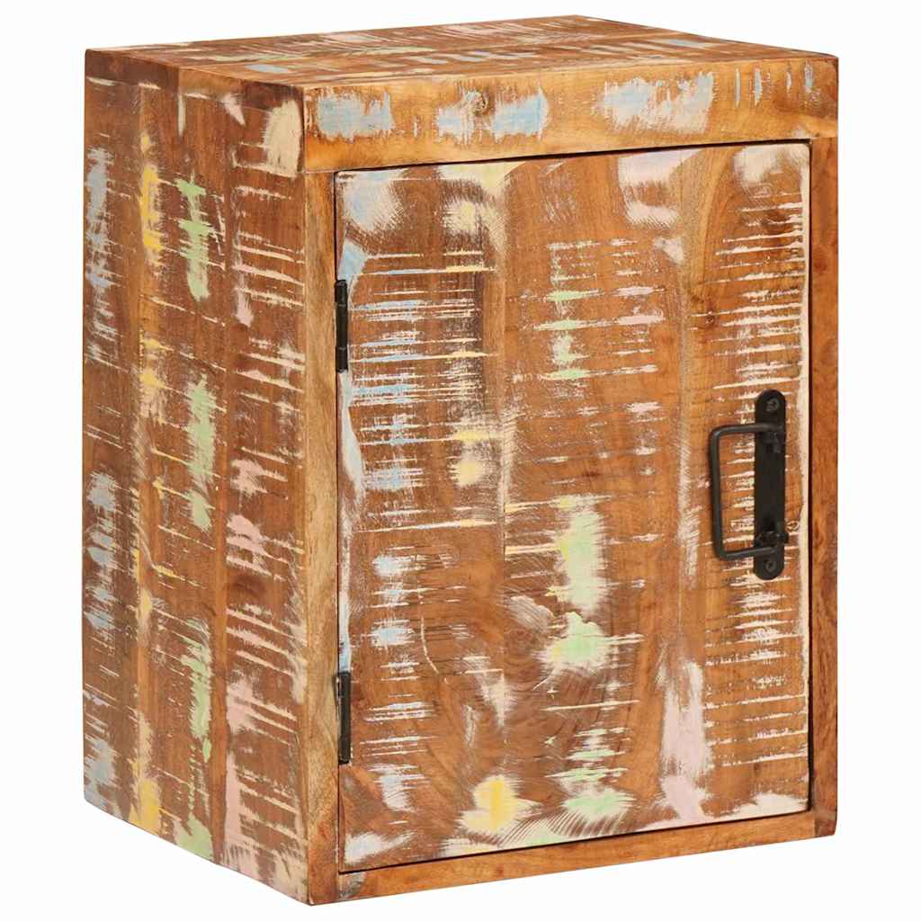 Sengebord 2 pcs Brun 35 x 33 x 48 cm Solid Genbrugs Wood