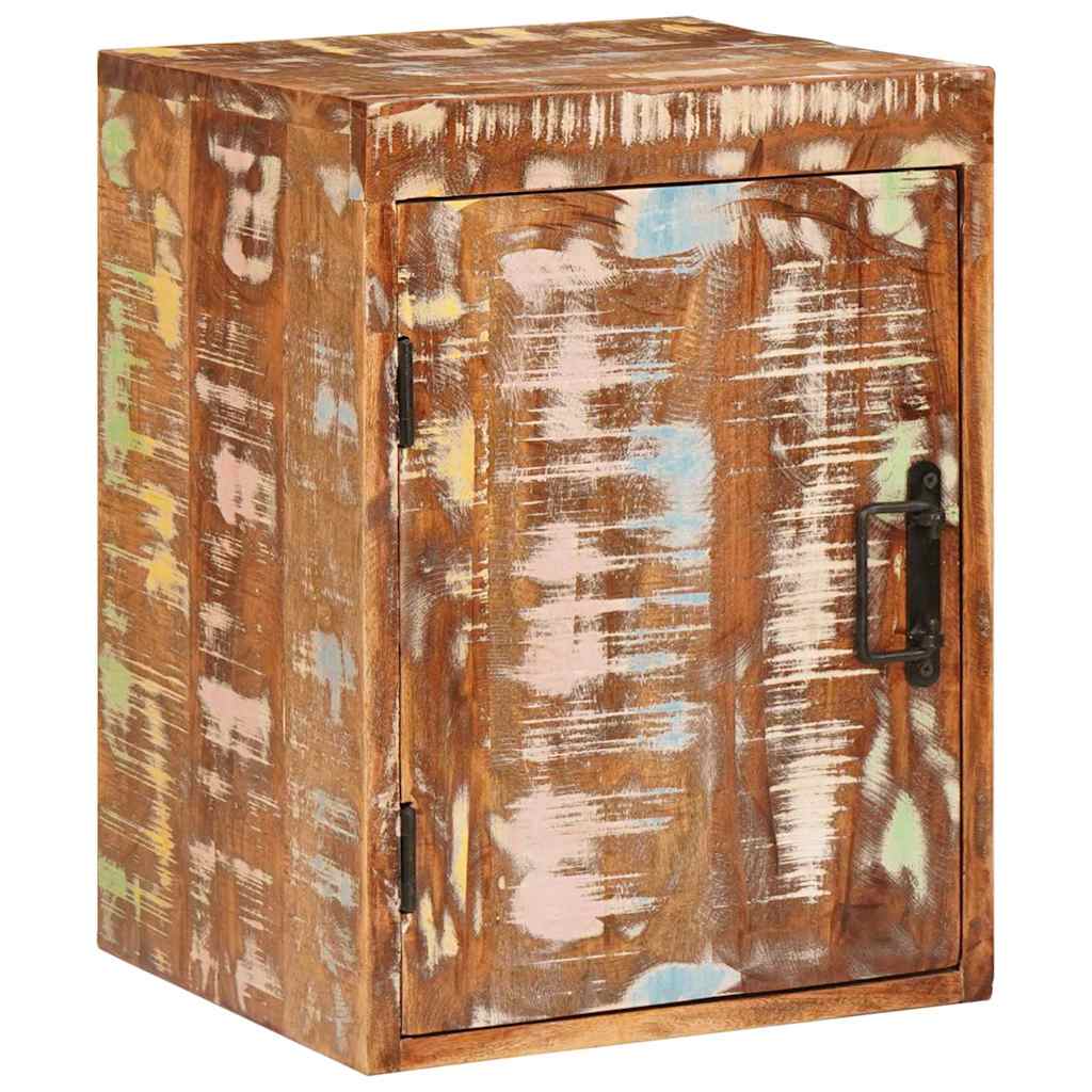 Sengebord 2 pcs Brun 35 x 33 x 48 cm Solid Genbrugs Wood