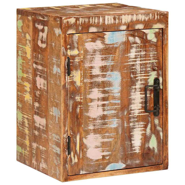 Sengebord 2 pcs Brun 35 x 33 x 48 cm Solid Genbrugs Wood