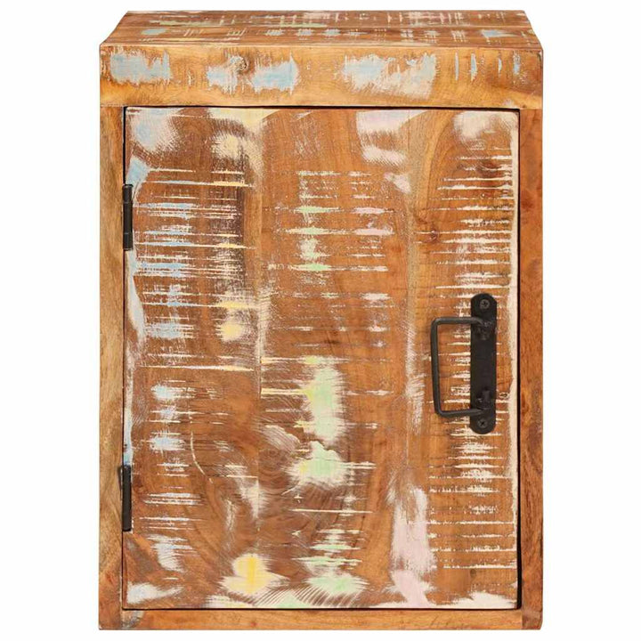Sengebord 2 pcs Brun 35 x 33 x 48 cm Solid Genbrugs Wood
