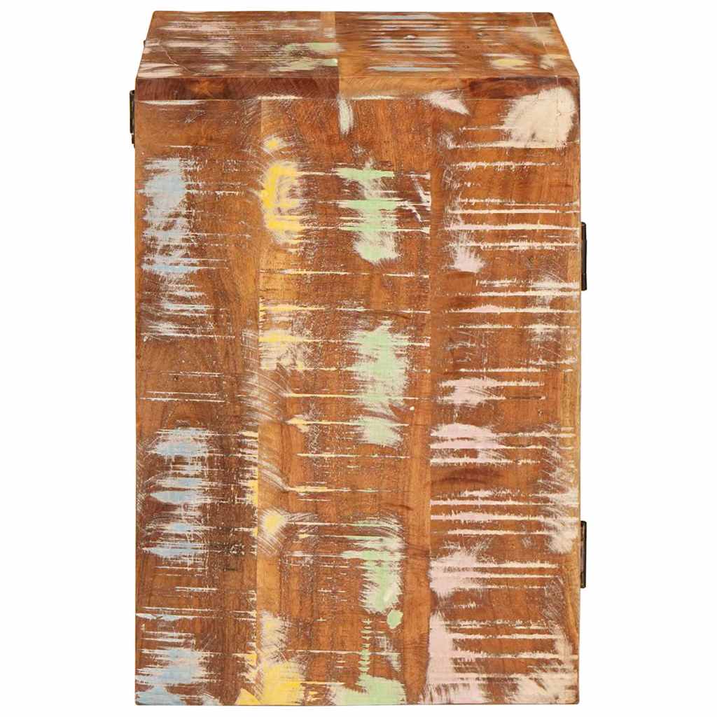 Sengebord 2 pcs Brun 35 x 33 x 48 cm Solid Genbrugs Wood