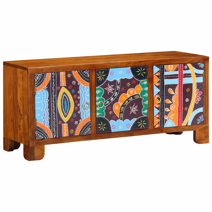 Sko bænk honningfarvet 100 x 35 x 45 cm Massivt akacietræ