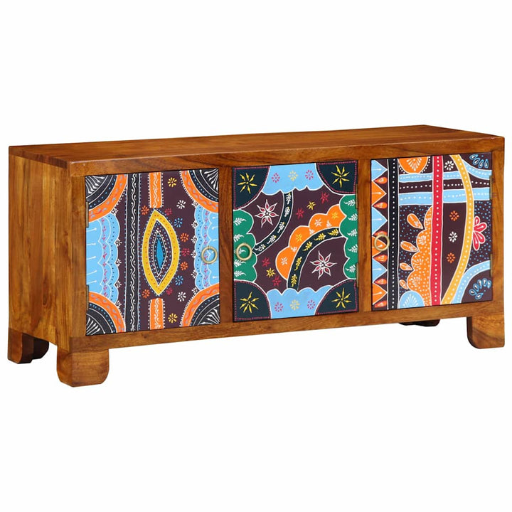 Sko bænk honningfarvet 100 x 35 x 45 cm Massivt akacietræ