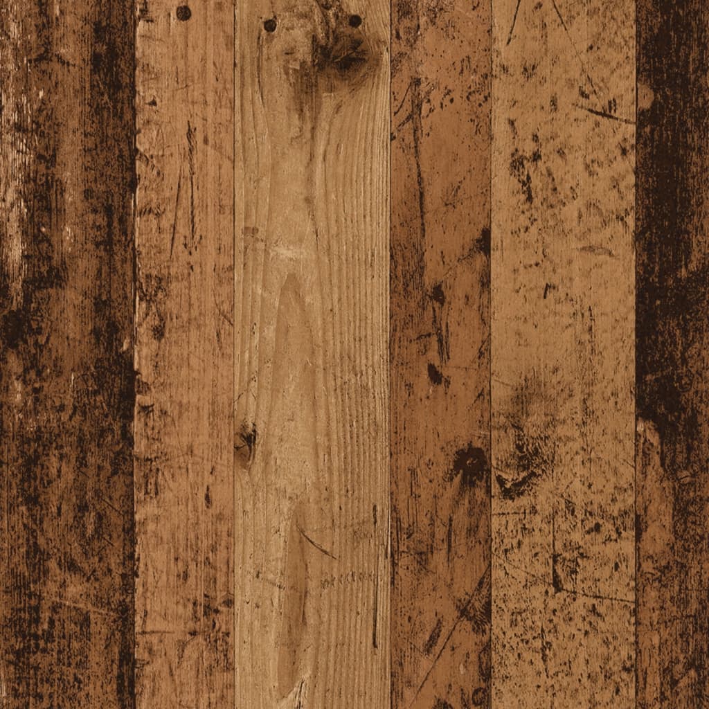 barbord 102x50x103,5 cm konstrueret træ gammelt trælook