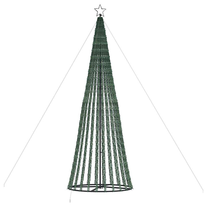 LED-juletræ 1028 LED'er 403 cm blåt lys