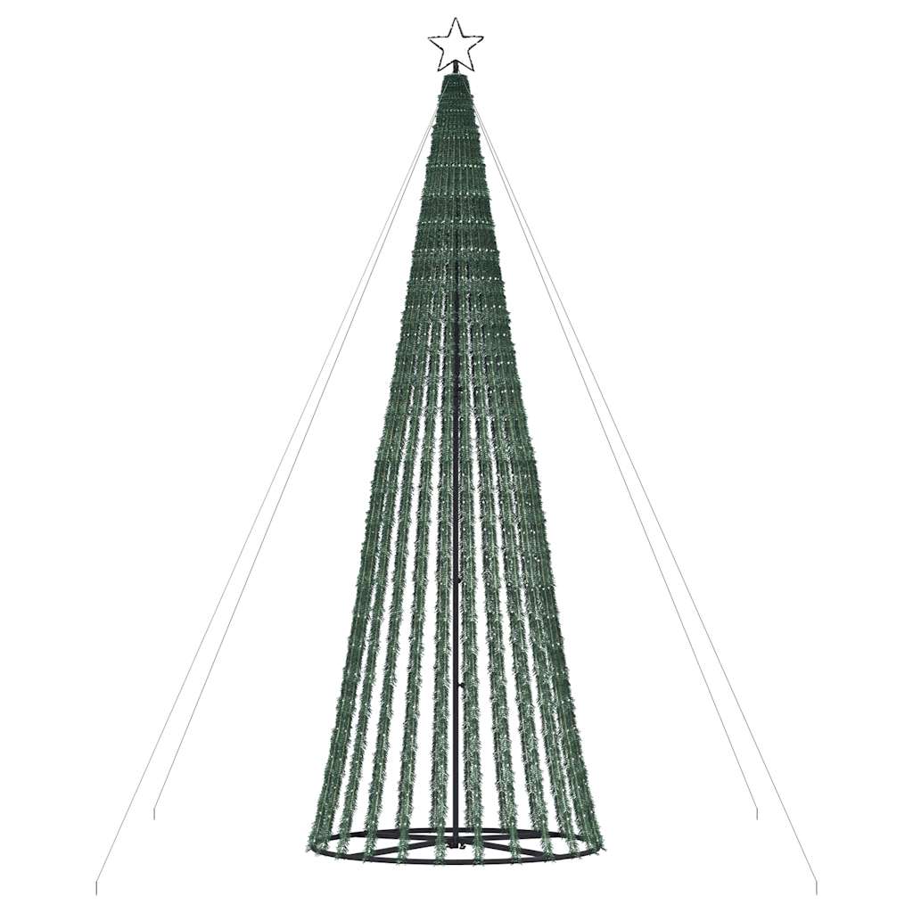 LED-juletræ 1028 LED'er 403 cm blåt lys