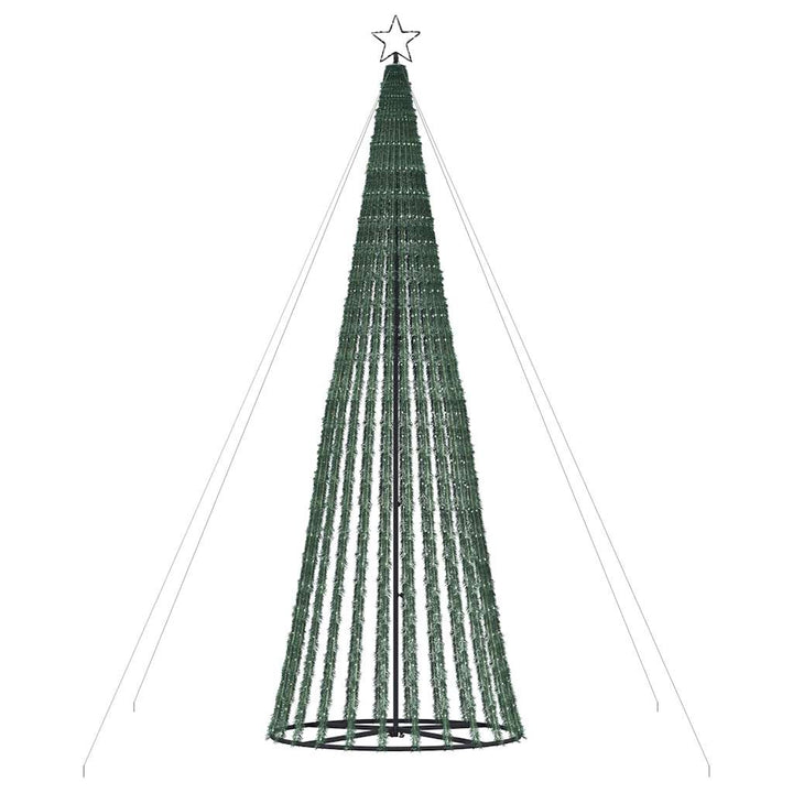 LED-juletræ 1028 LED'er 403 cm blåt lys