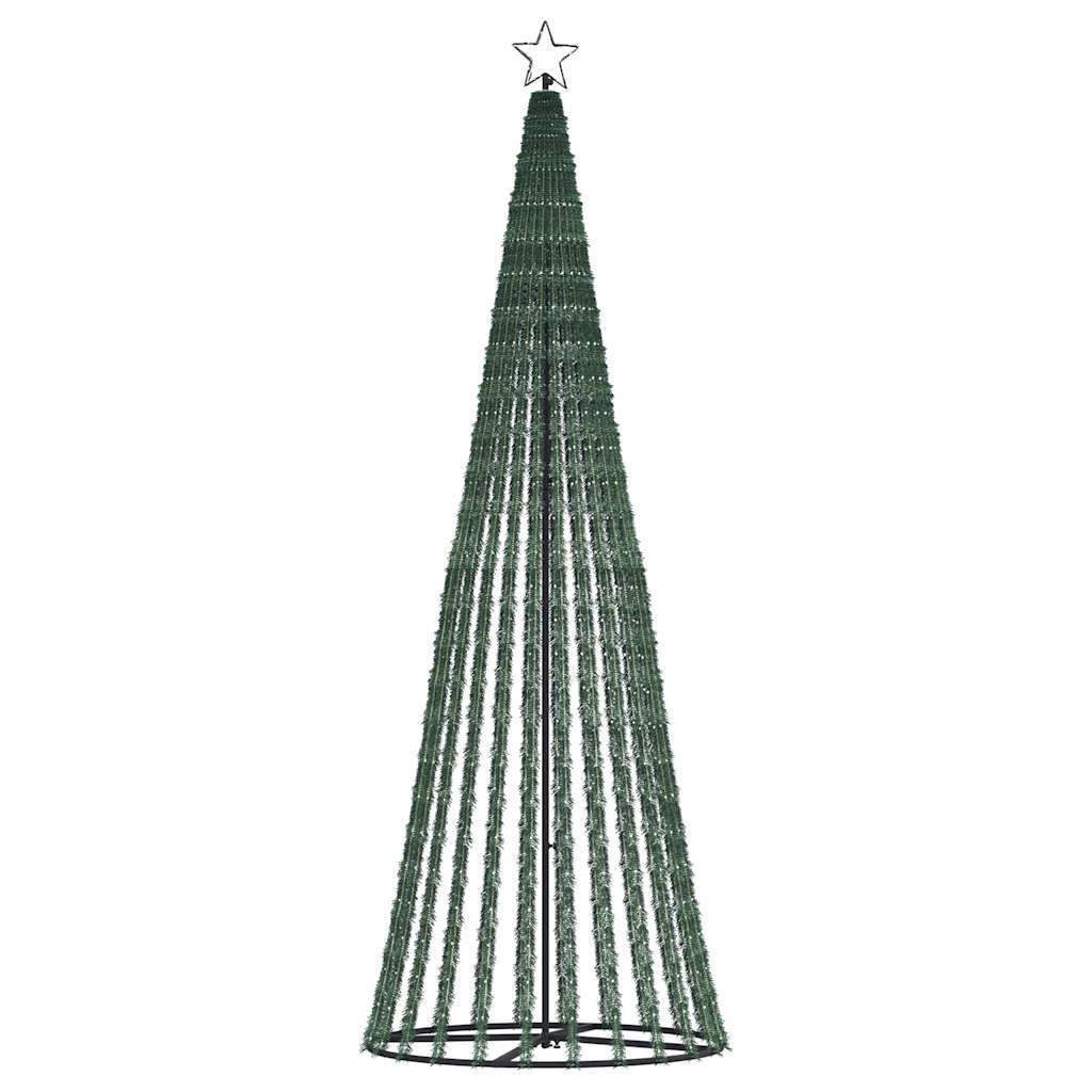 LED-juletræ 1028 LED'er 403 cm farverigt lys