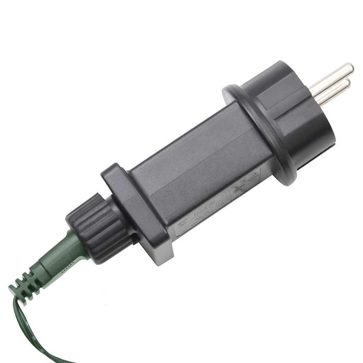 LED-juletræ 1028 LED'er 403 cm farverigt lys